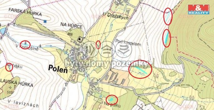 Prodej, Pole, Poleň