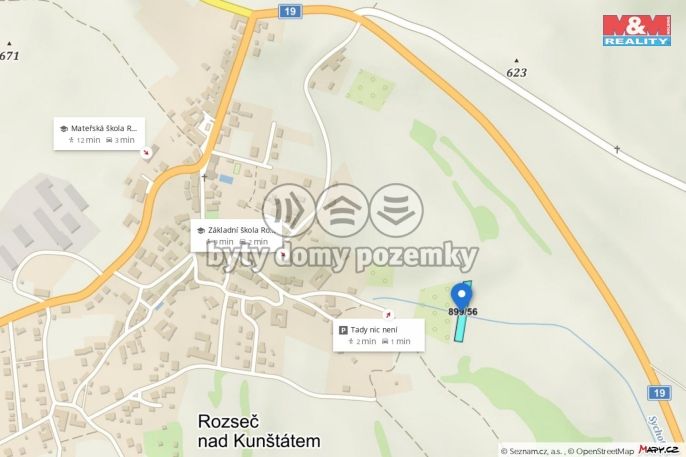 Prodej, Louka, Rozseč nad Kunštátem