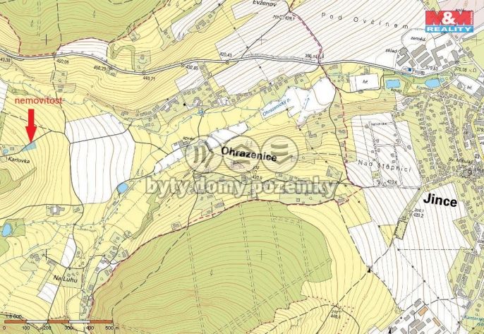 Prodej, Pole, Ohrazenice