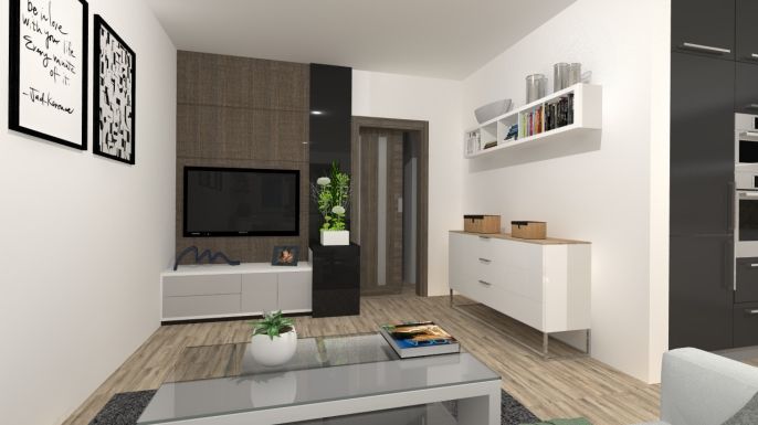 Prodej, Byt 1+kk, Mičovice