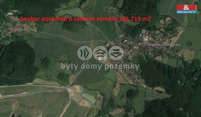 Prodej, Pole, Kostomlaty pod Milešovkou