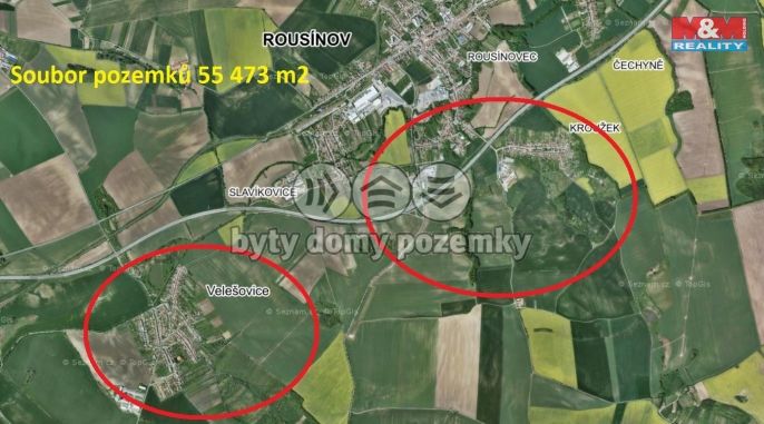 Prodej, Pole, Rousínov