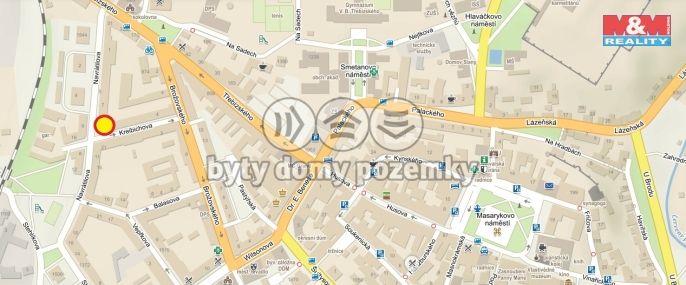 Prodej, Byt 1+1, Slaný