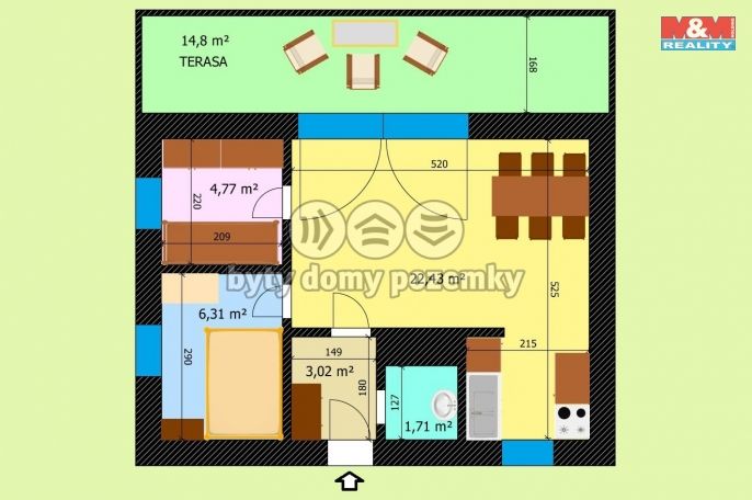 Prodej, Chata, Čestín