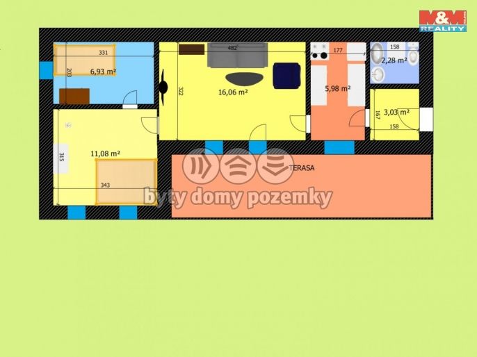 Prodej, Chata, Chabeřice