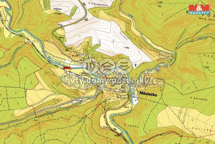 Prodej, Les, Městečko