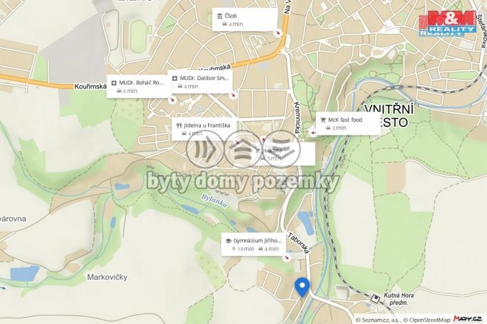 Prodej, Byt 1+kk, Kutná Hora