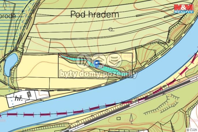 Prodej, Pozemek k bydlení, Týnec nad Labem