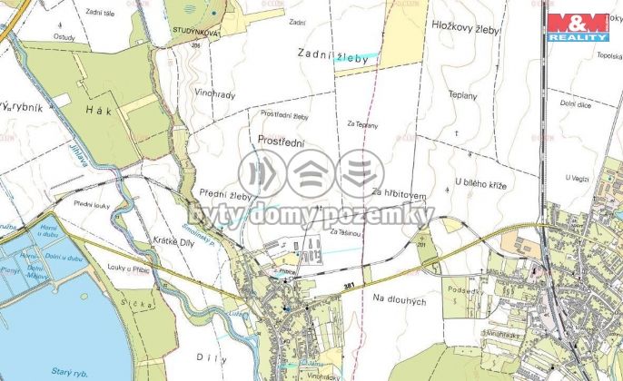 Prodej, Pole, Přibice