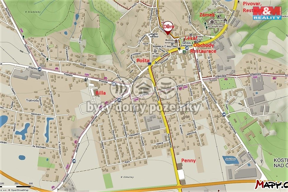 Prodej, pozemek, 5843 m² Kostelec nad Černými lesy