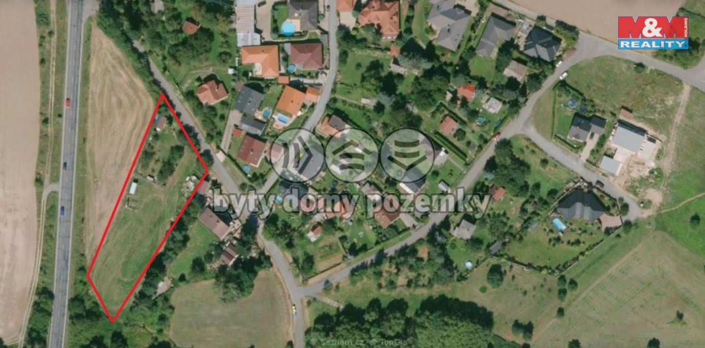 Prodej, pozemek k bydlení, 3079 m², Pacov u Říčan