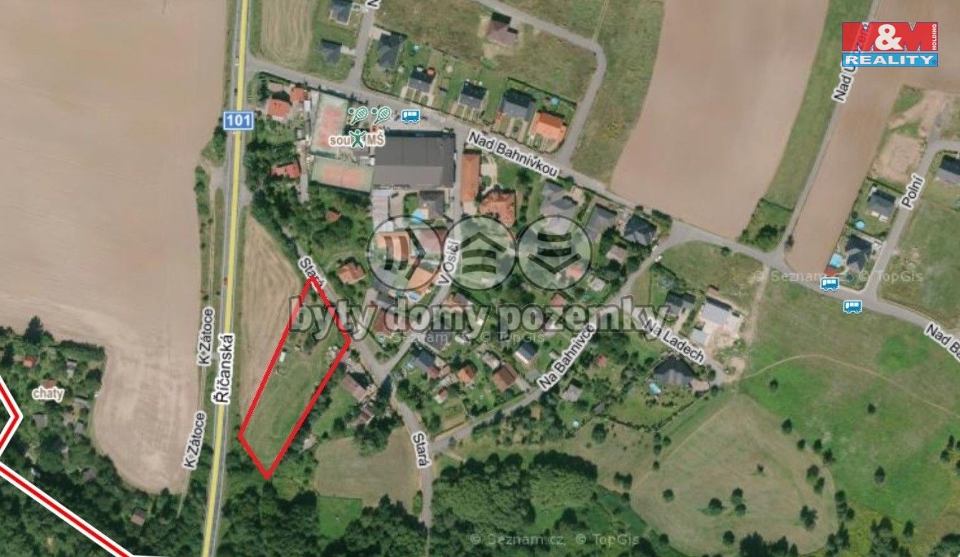 Prodej, pozemek k bydlení, 3079 m², Pacov u Říčan