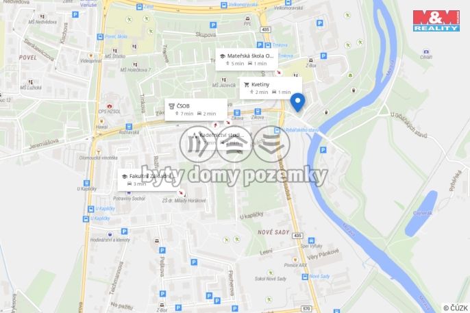 Pronájem, Byt 3+kk, Olomouc