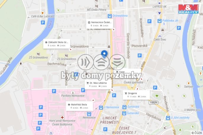 Prodej, Byt 2+1, České Budějovice