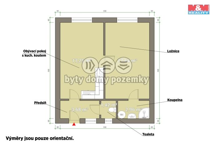 Prodej, Byt 2+kk, Plzeň