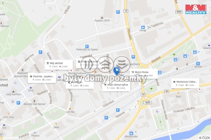 Pronájem, Byt 1+1, Náchod