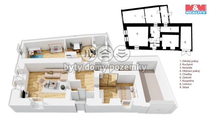 Prodej, Chalupa, Týniště nad Orlicí