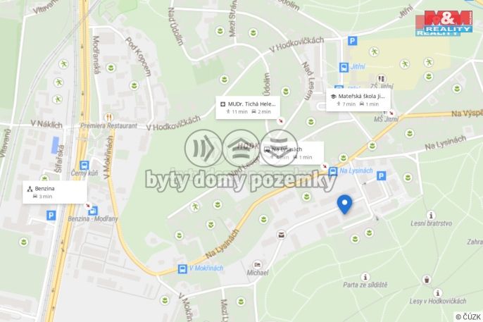 Pronájem, Byt 1+kk, Praha