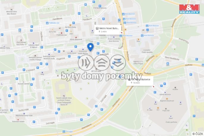 Pronájem, Byt 2+kk, Praha