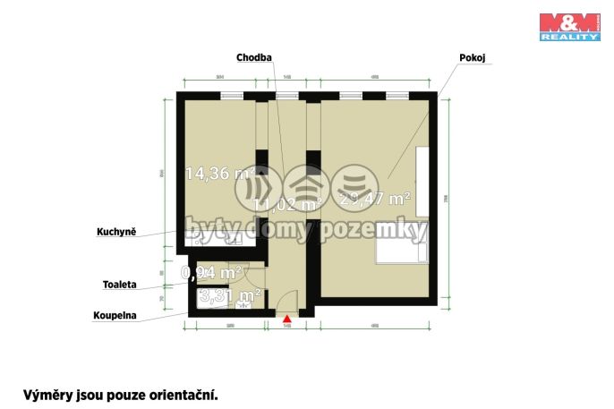 Prodej, Byt 1+kk, Plzeň