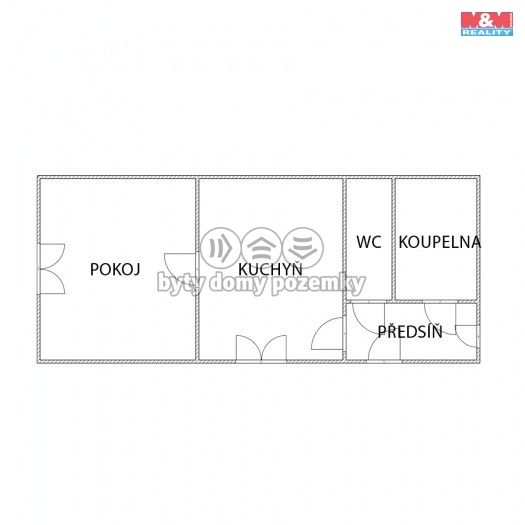 Prodej, Byt 1+1, Nejdek