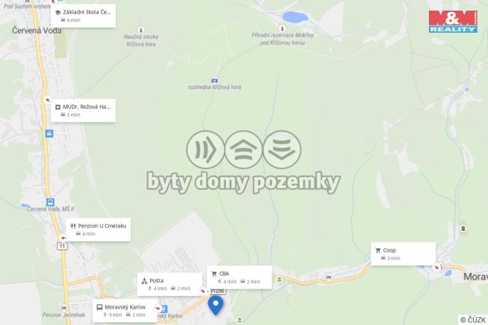 Prodej, Byt 2+1, Červená Voda