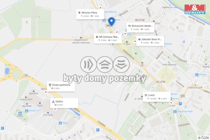 Prodej, Byt 3+kk, Olomouc