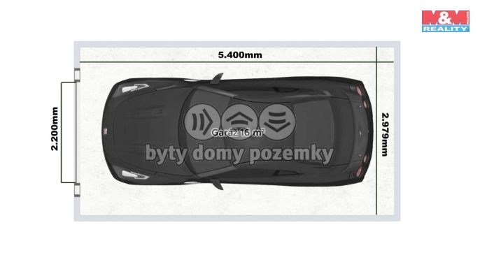 Pronájem, Garáž, Poděbrady