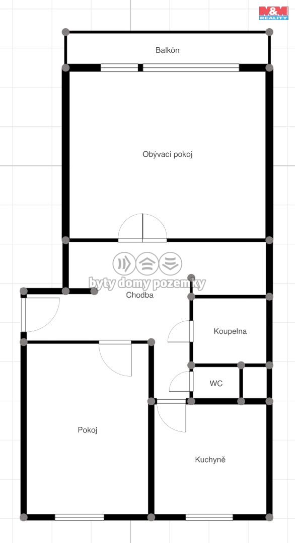 Prodej, Byt 2+1, Ostrava