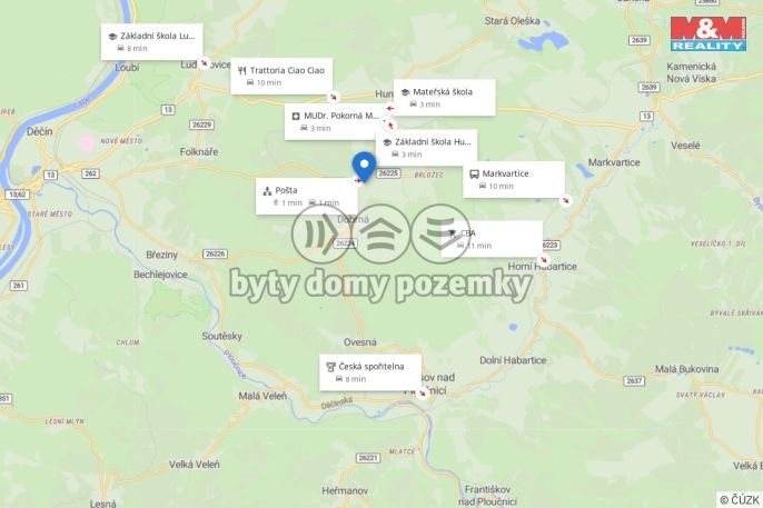 Prodej, Pozemek k bydlení, Dobrná