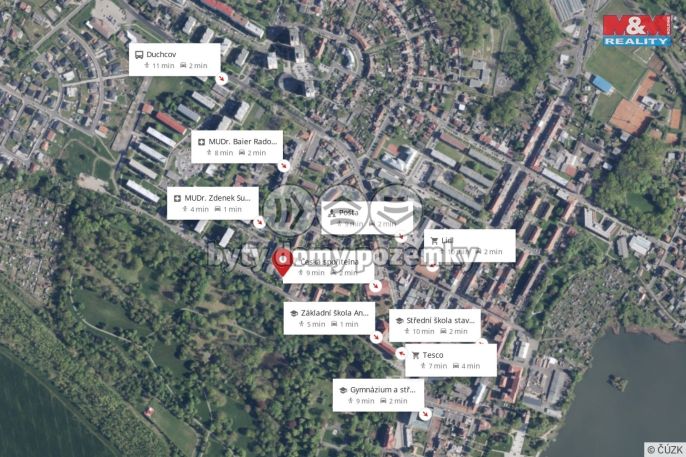 Prodej, Byt 2+1, Duchcov