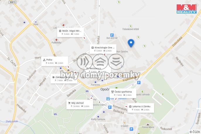 Pronájem, Byt 1+kk, Opočno