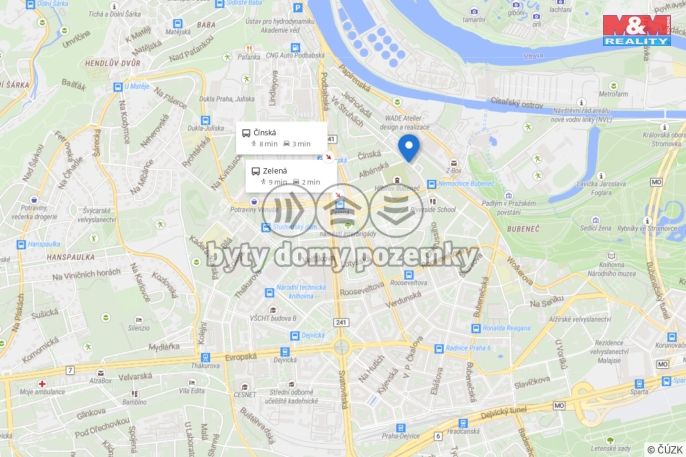 Pronájem, Byt 2+kk, Praha