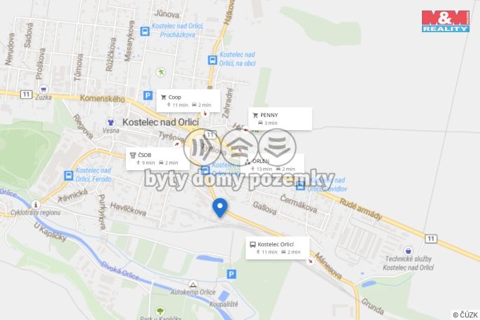 Prodej, Obchod a služby, Kostelec nad Orlicí