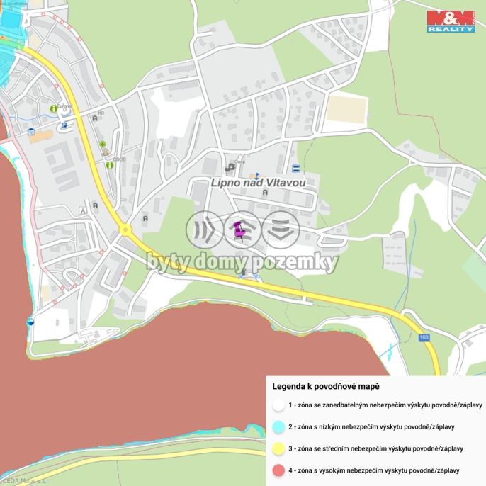 Prodej, Byt 1+kk, Lipno nad Vltavou