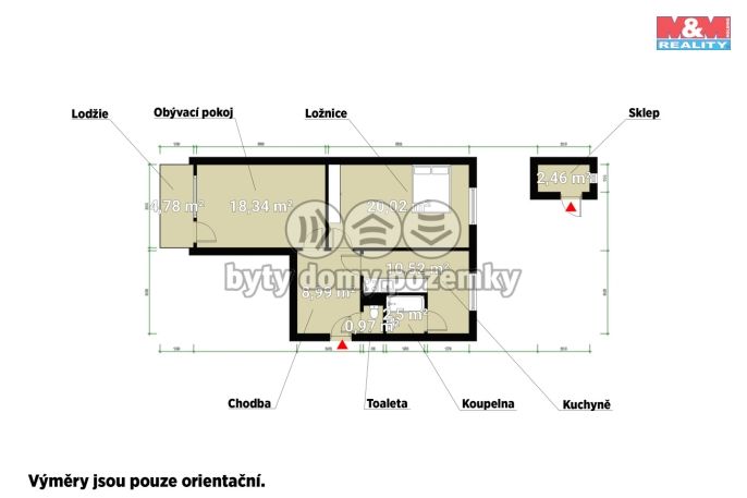 Prodej, Byt 2+1, Domažlice