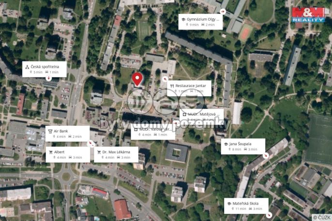 Pronájem, Byt 2+kk, Ostrava