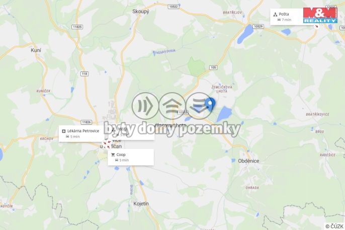 Prodej, Louka, Petrovice