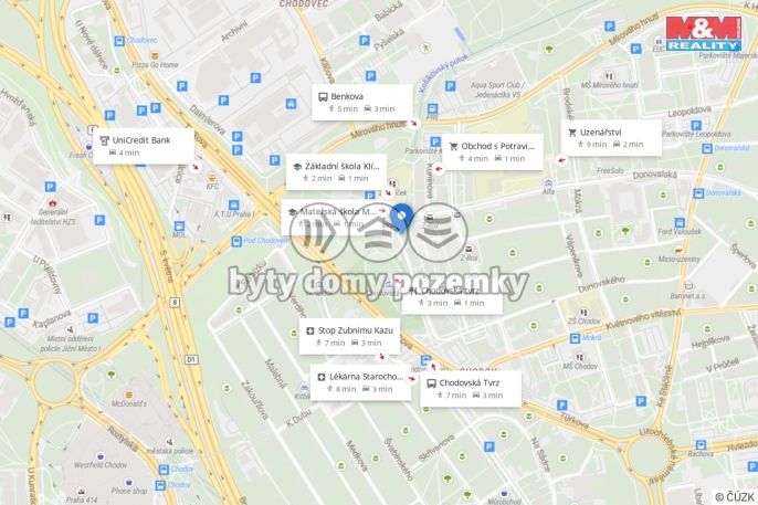 Prodej, Byt 1+kk, Praha