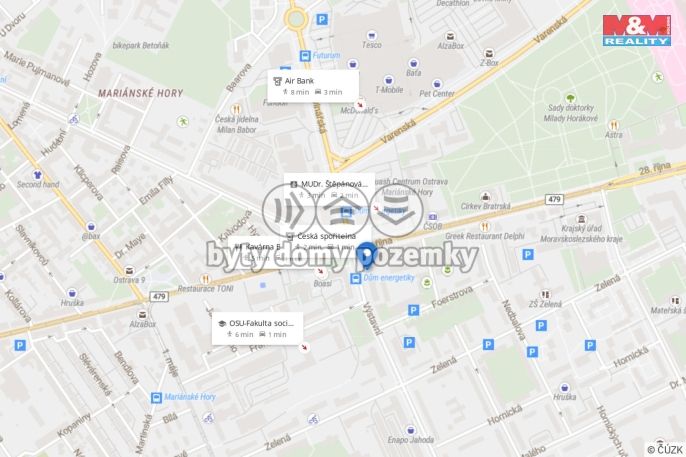 Prodej, Byt 2+1, Ostrava