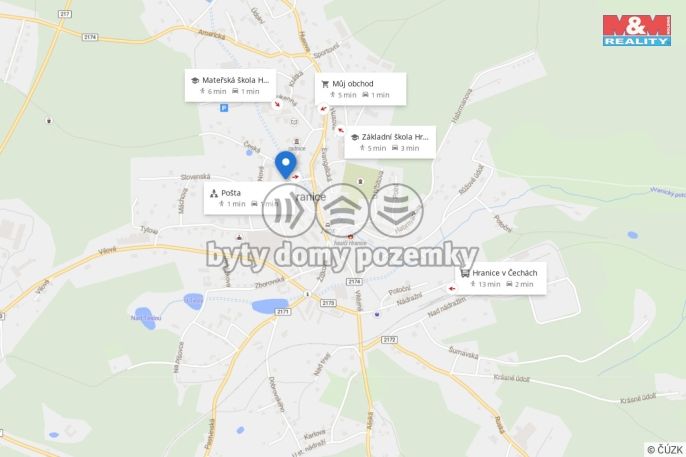 Prodej, Byt 1+kk, Hranice
