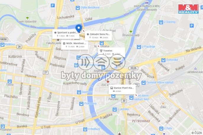 Prodej, Byt 3+kk, Plzeň