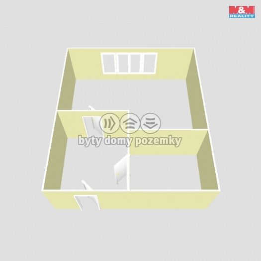 Pronájem, Byt 1+kk, Praha