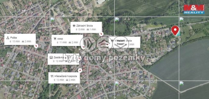 Prodej, Pozemek k bydlení, Hřebeč