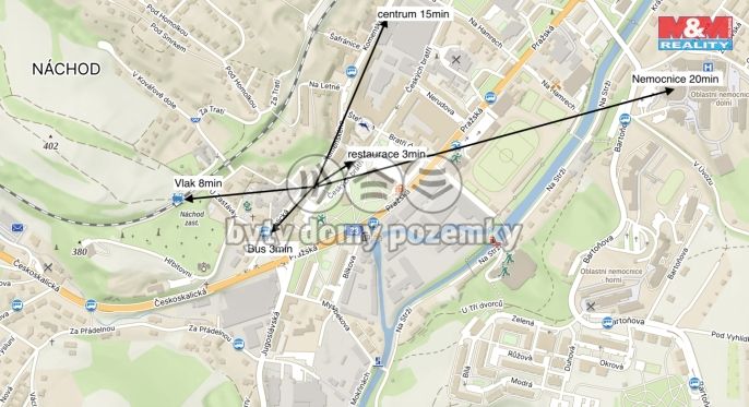 Pronájem, Byt 2+1, Náchod