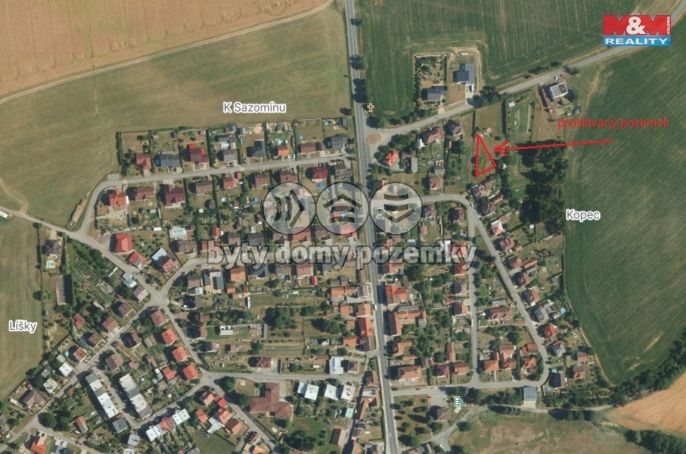 Prodej, Pozemek k bydlení, Ostrov nad Oslavou