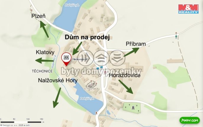 Prodej, Chalupa, Nalžovské Hory