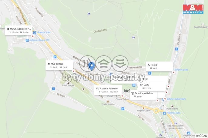 Pronájem, Byt 2+1, Jáchymov