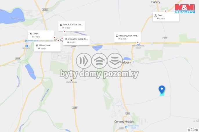 Prodej, Pole, Bečváry