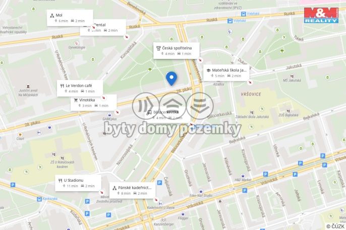 Pronájem, Byt 2+kk, Praha